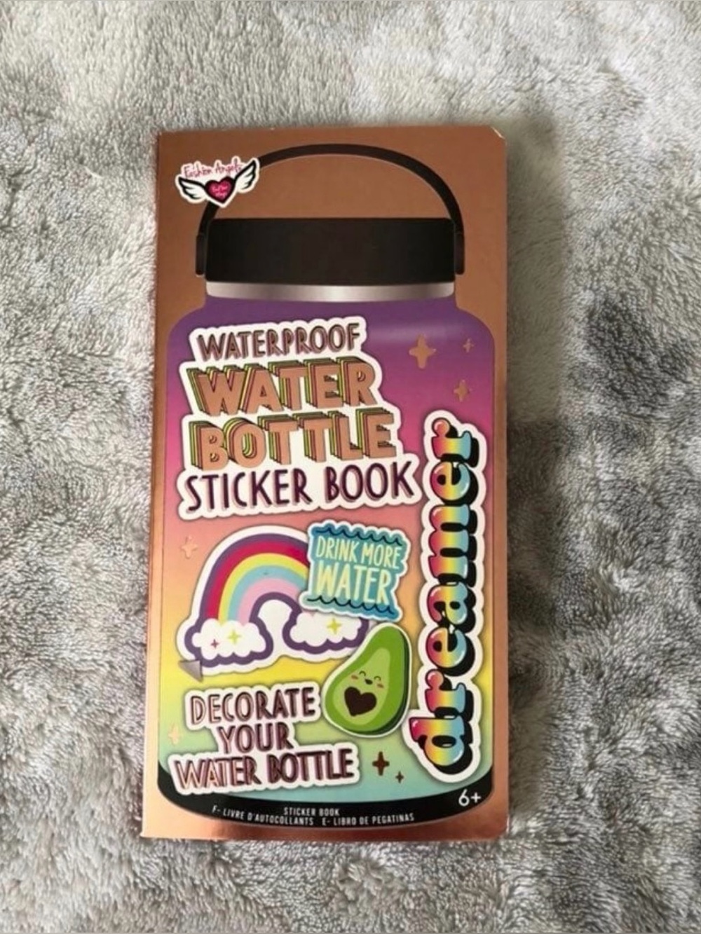 Fashion angels waterproof sticker book